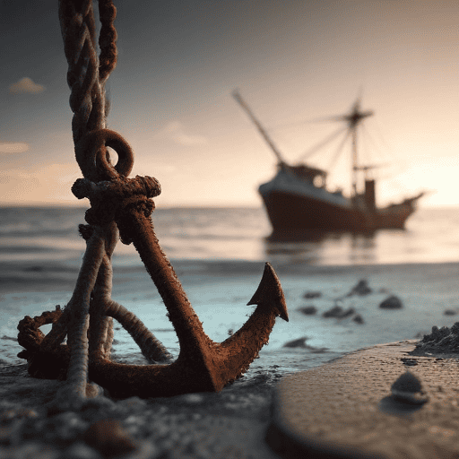 Illustration of No attempt to remove sunken ship