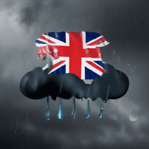 Illustration of North Braces for Rain, Flood