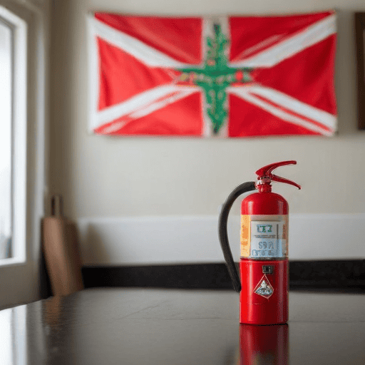 Illustration of North’s First Home Fire