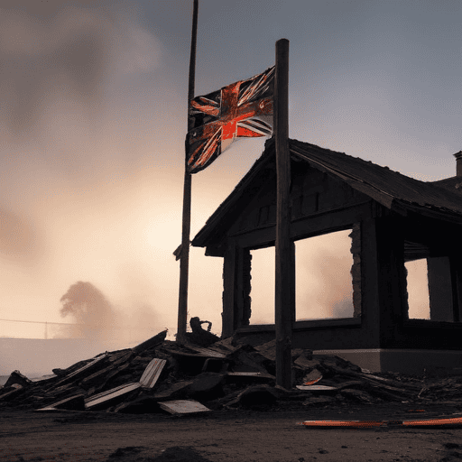 Illustration of North’s First Home Fire