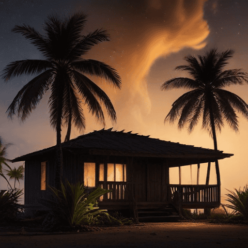 Illustration of North’s First Home Fire