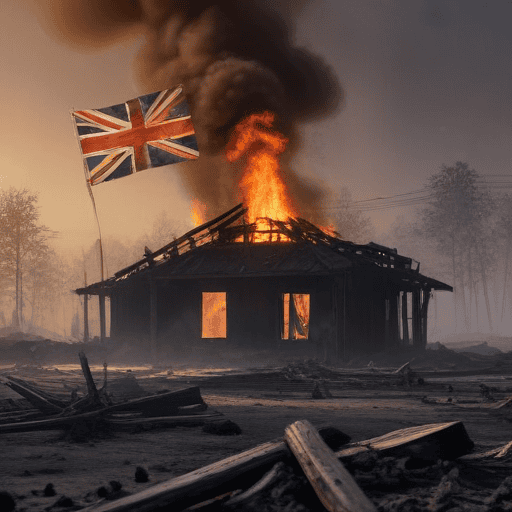 Illustration of North’s First Home Fire