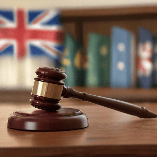 Illustration of O’Connor pleads not guilty, Whippy allowed to travel