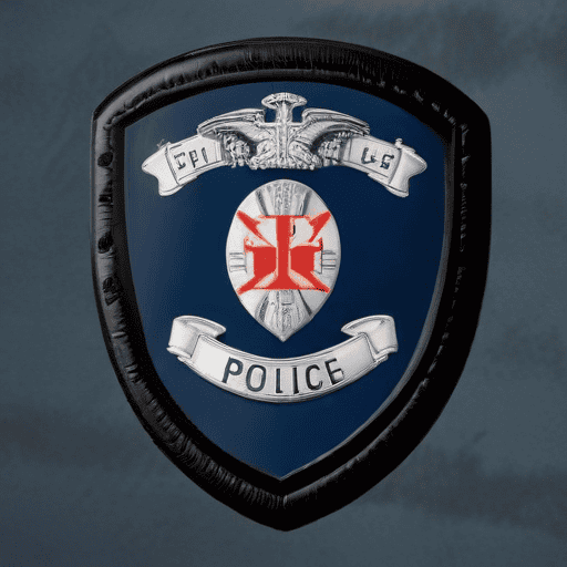 Illustration of Officer charged for assault, in Court