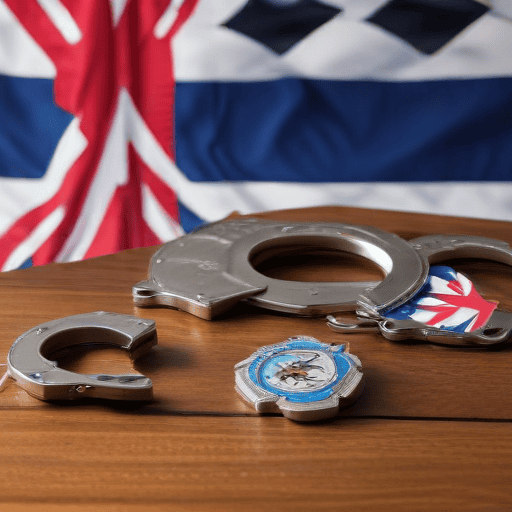 Illustration of Officer charged for assault, in Court