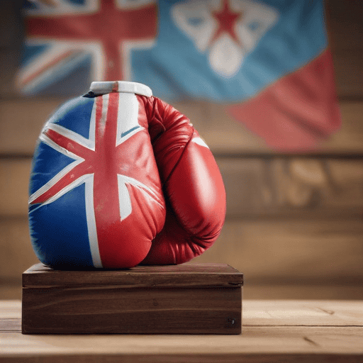 Illustration of Oleksandr Usyk defeats Tyson Fury in rematch