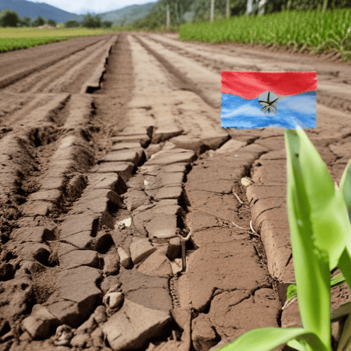 Illustration of Over farming affects growth