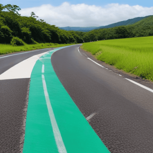 Illustration of PM in North to review proposed road upgrades