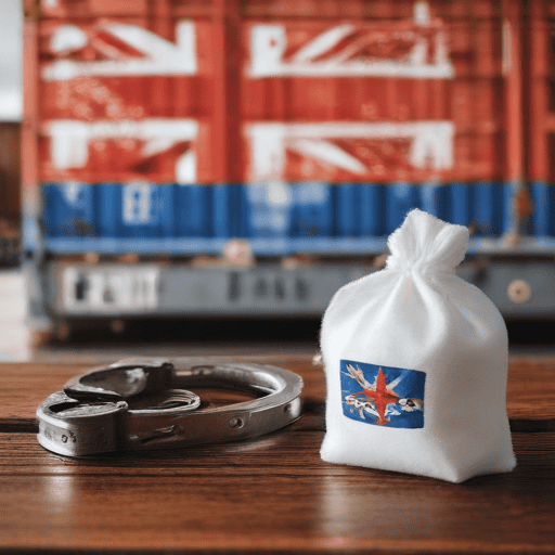 Illustration of Pair arrested with drugs at Port Mua-i-Walu