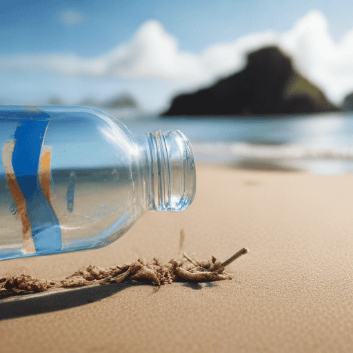 Illustration of Plastic pollution