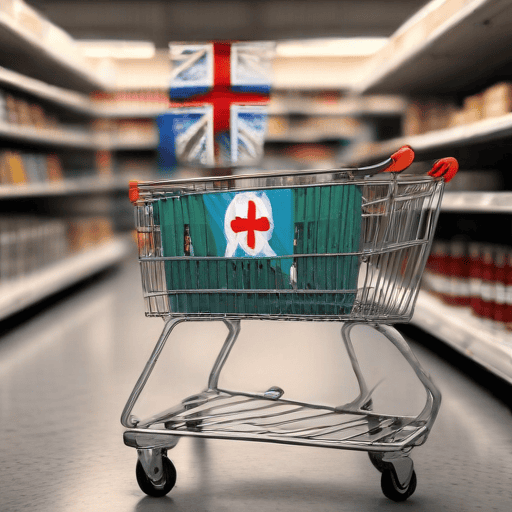 Illustration of Police hunt for supermarket robbery suspects