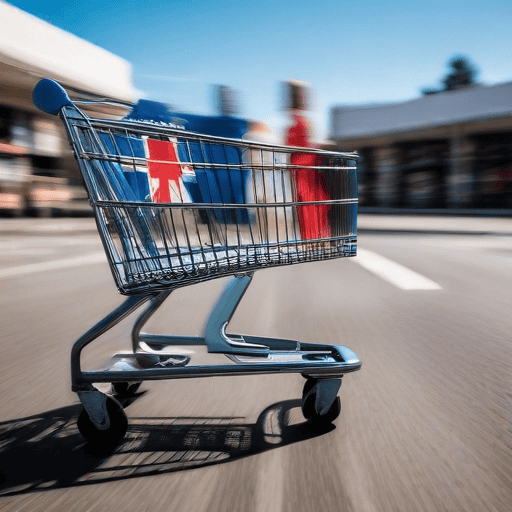 Illustration of Police hunt for supermarket robbery suspects