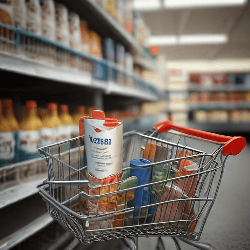 Illustration of Police hunt for supermarket robbery suspects