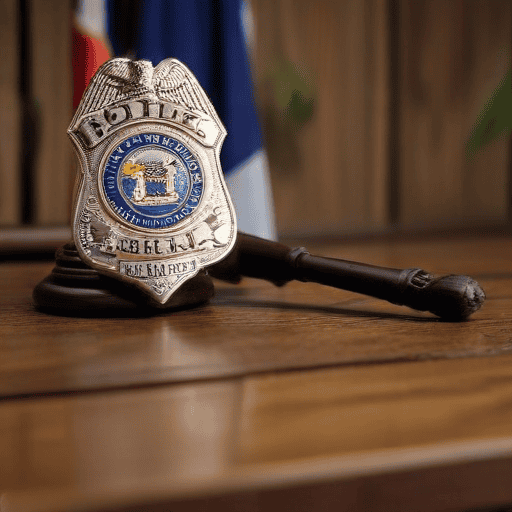 Illustration of Police officer charged for careless driving