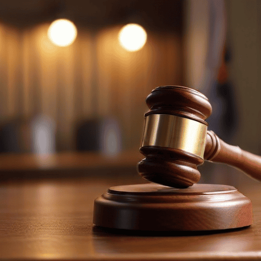 Illustration of Police officer jailed