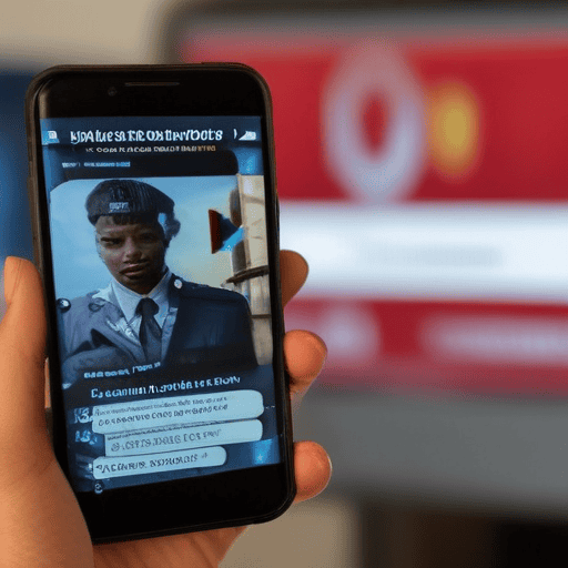 Illustration of Police urge public to be cautious of scammers online