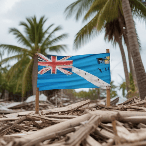 Illustration of Port Vila faces potential exodus, after devastating earthquake