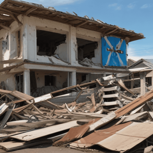 Illustration of Port Vila faces potential exodus, after devastating earthquake