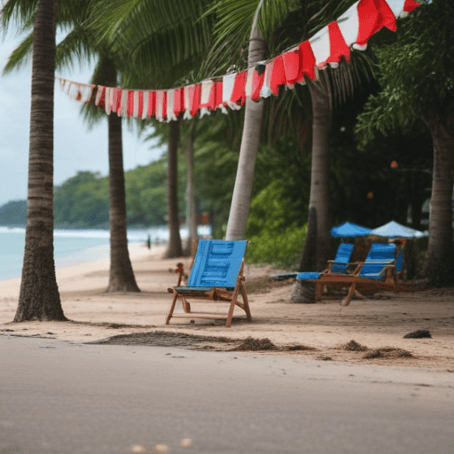 Illustration of Port Vila faces potential exodus, after devastating earthquake