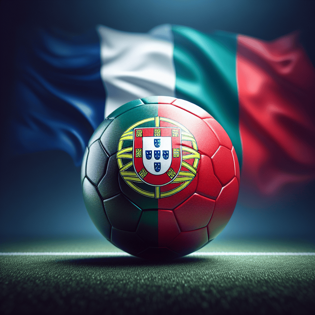 Illustration of Portugal to face France in EURO quarters