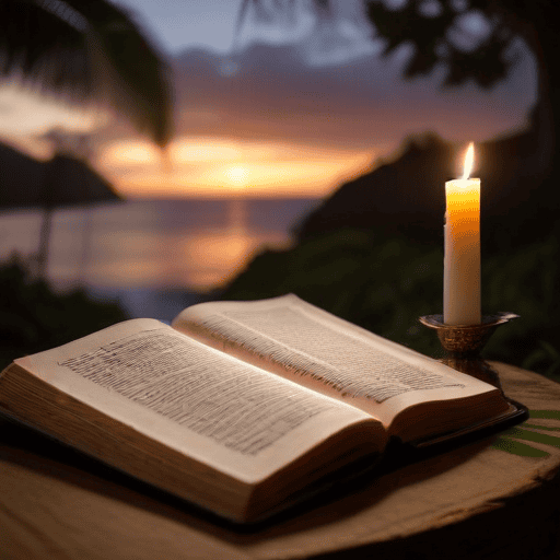 Illustration of Prayer saves Joylyn’s family in Port Vila