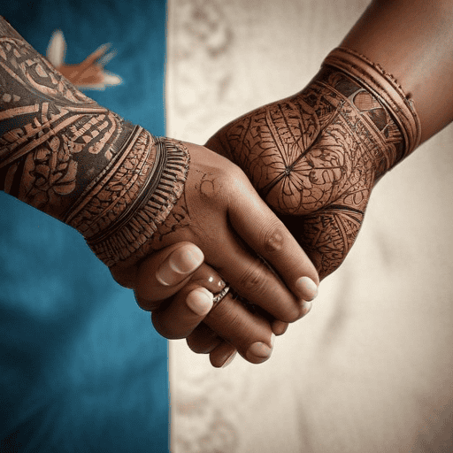 Illustration of President commends India’s support during farewell call