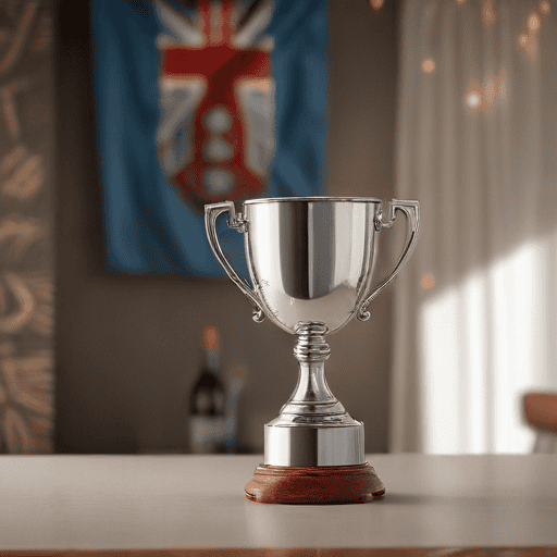 Illustration of QVS Dux, Tevita Koroi, Thanks Parents and God for Achievement