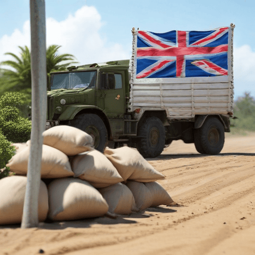 Illustration of RFMF for Vanuatu disaster response