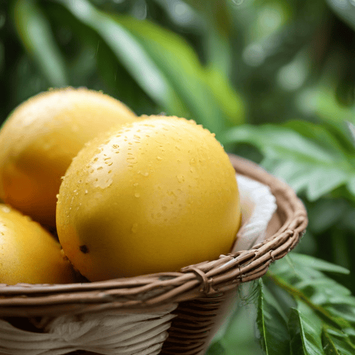 Illustration of Rain or shine, Western women brave weather to sell mangoes