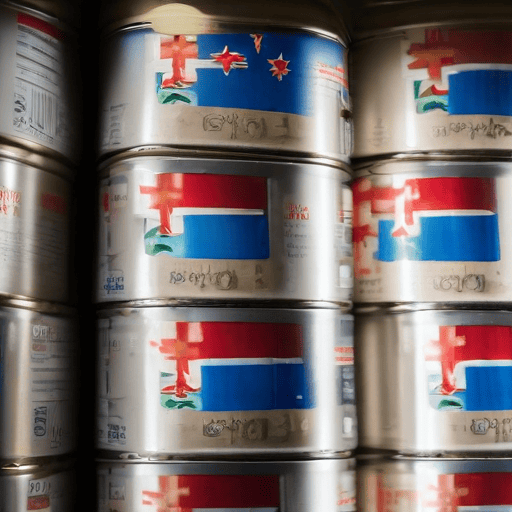 Illustration of Ration distribution underway in affected areas