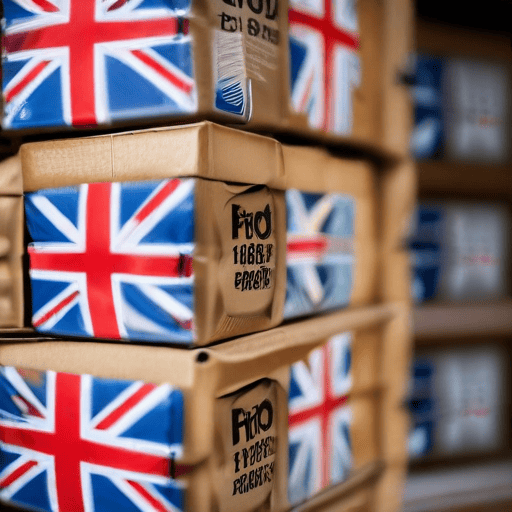 Illustration of Ration distribution underway in affected areas