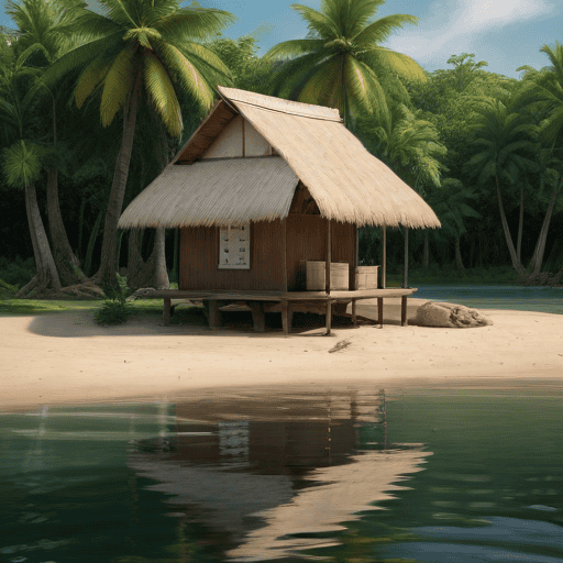 Illustration of Ratu Hopes To Build Better Home for His Family