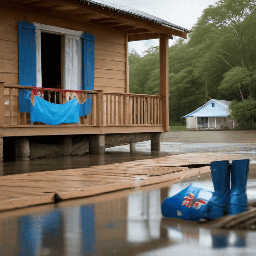 Illustration of Ratu Hopes To Build Better Home for His Family