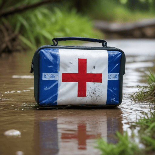 Illustration of Red Cross urges communities to take action against climate-sensitive diseases as floodwaters recede