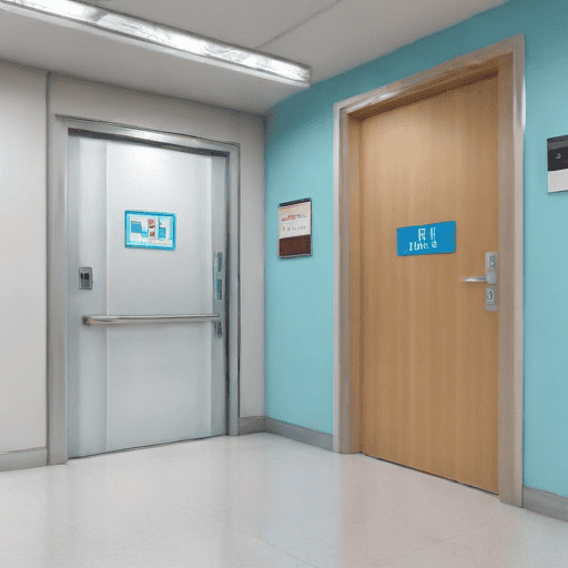 Illustration of Replacement lift for CWM Hospital expected next month