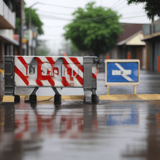 Illustration of Restrictions on movements in Nadi Town