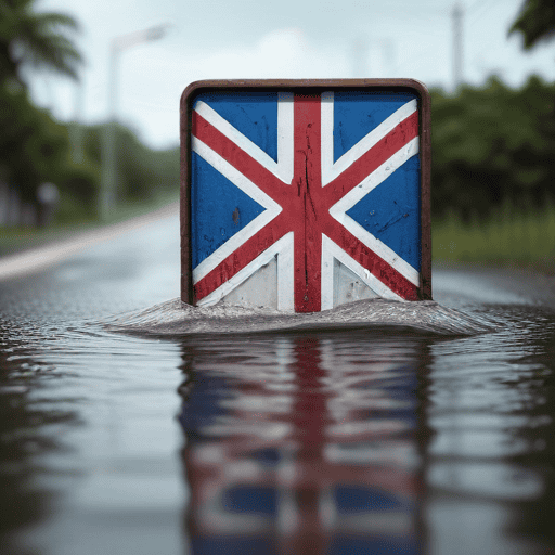 Illustration of Road closures in Western and Northern Divisions