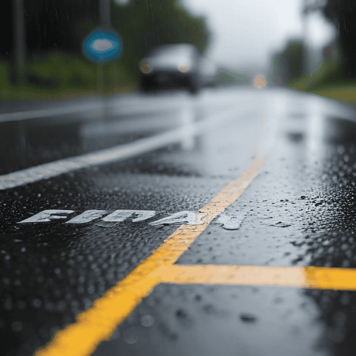 Illustration of Road users urged to be vigilant during wet season