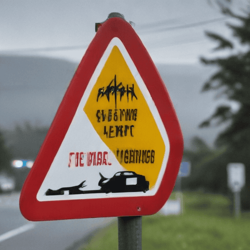 Illustration of Road users urged to be vigilant during wet season