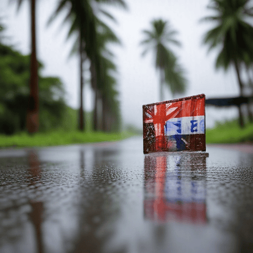 Illustration of Road users urged to be vigilant during wet season