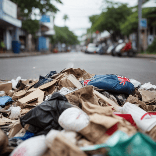 Illustration of SCC admits garbage truck shortage