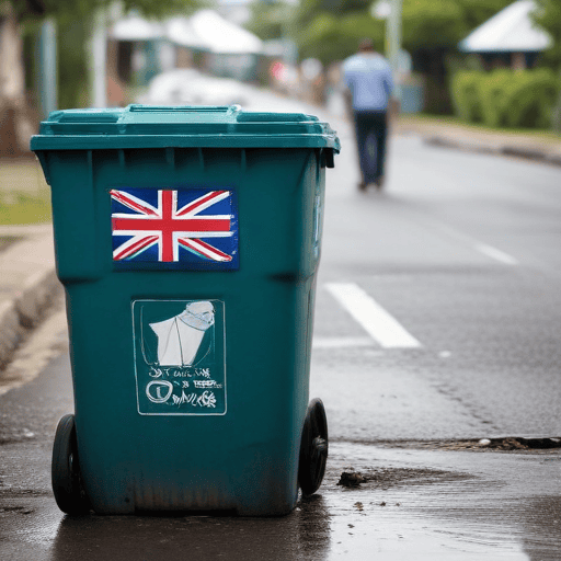 Illustration of SCC admits garbage truck shortage