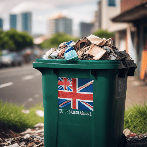 Illustration of SCC admits garbage truck shortage