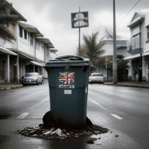 Illustration of SCC admits garbage truck shortage