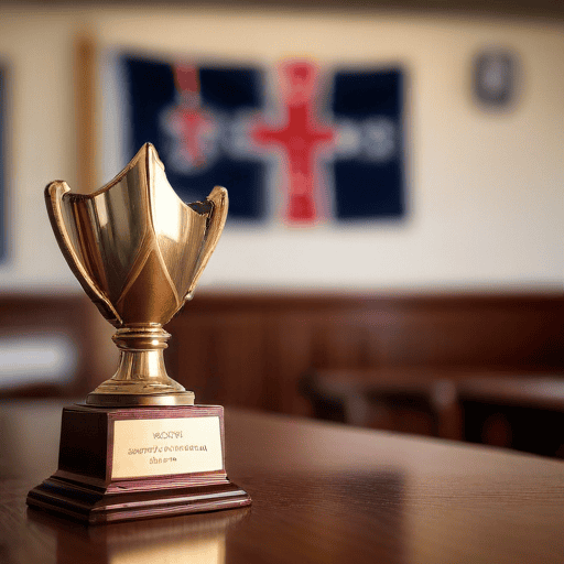 Illustration of Saint Thomas dux acknowledges single Dad