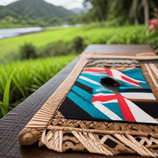 Illustration of Sasaga me rawati na bula vinaka