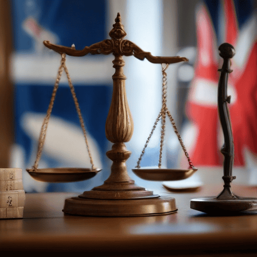 Illustration of Sayed-Khaiyum, Turaga Take Stand in Tribunal