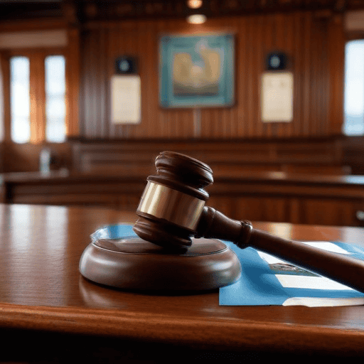 Illustration of Sayed-Khaiyum, Turaga Take Stand in Tribunal