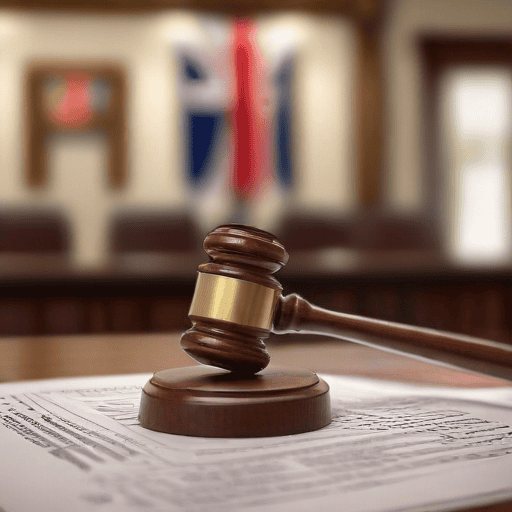 Illustration of Sayed-Khaiyum, Turaga Take Stand in Tribunal