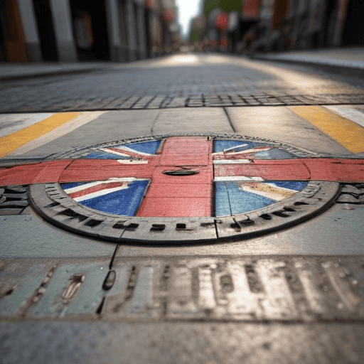 Illustration of Serious safety concern | Uncovered manhole a problem for drivers, pedestrians